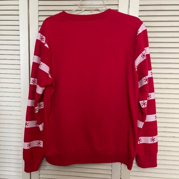 "OH SNAP" Gingerbread Cookie Christmas UGLY SWEATER Sweatshirt Women’s M - Picture 2 of 3